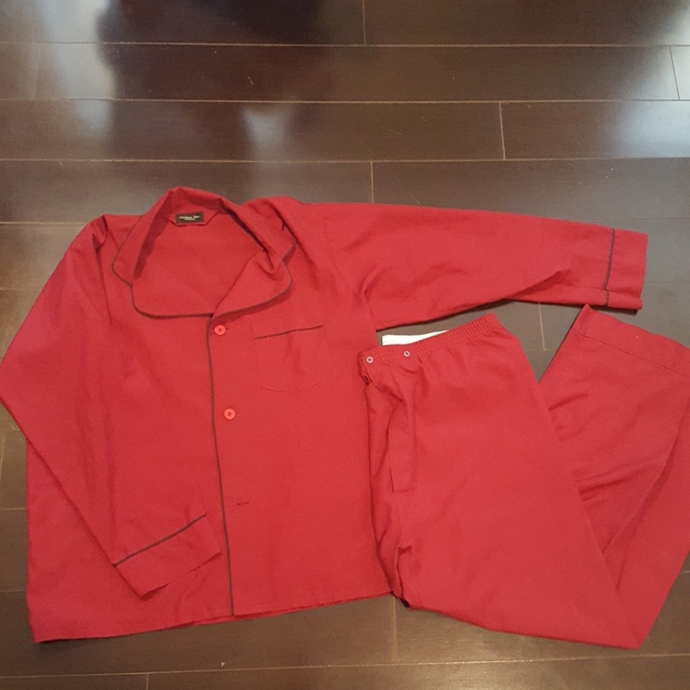 Vintage Dior Men's Sleepwear Set
